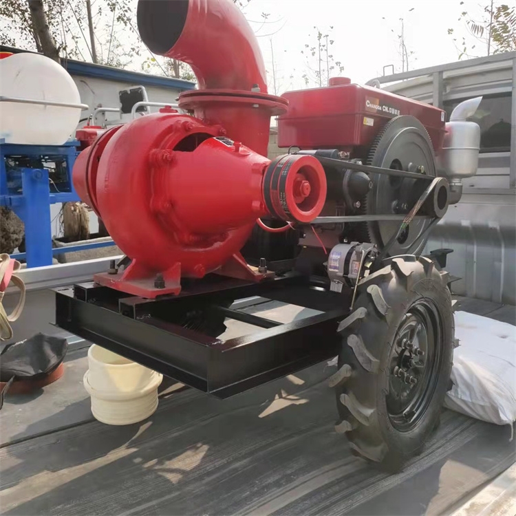 城市排污移动小泵车龙海菜地园圃灌溉抽水机